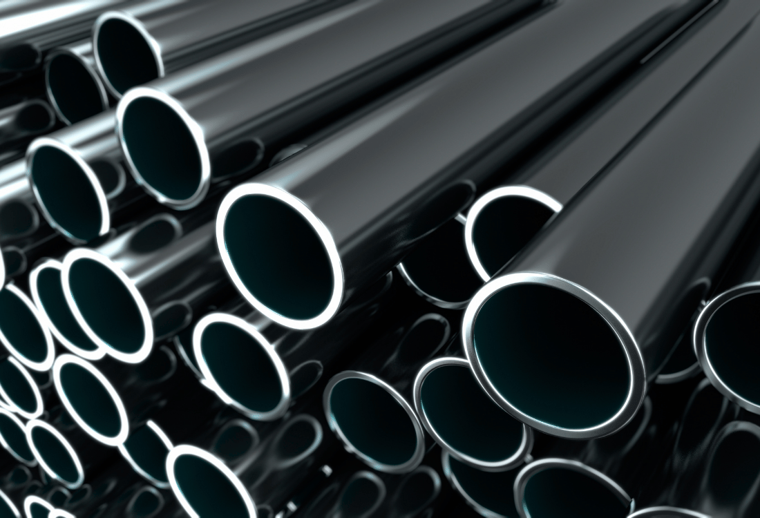 Passivation procedure for stainless steel pipes leaving stainless steel pipes clean, and non-contaminated with no damage to the outside or inside surfaces.